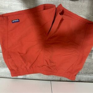 Patagonia orange baggies 5” women  Shorts